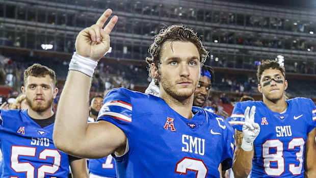 Ponies quarterback Preston Stone after win over Charlotte